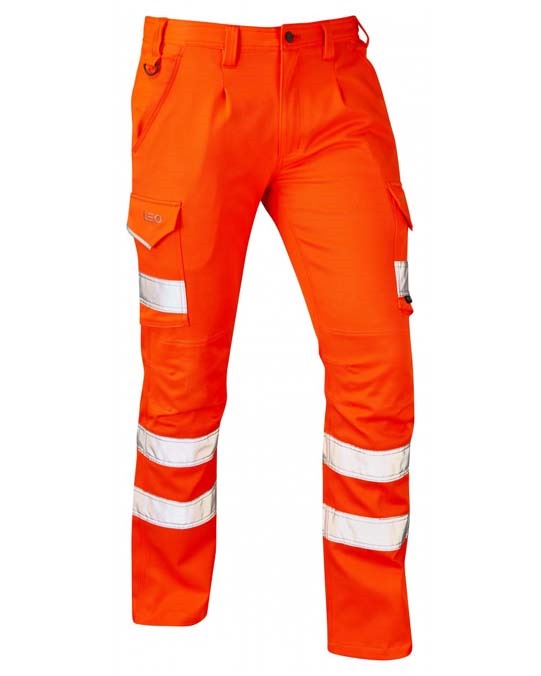 KINGFORD ISO 20471 Class 1 EcoViz Stretch Poly/Cotton Cargo Trouser